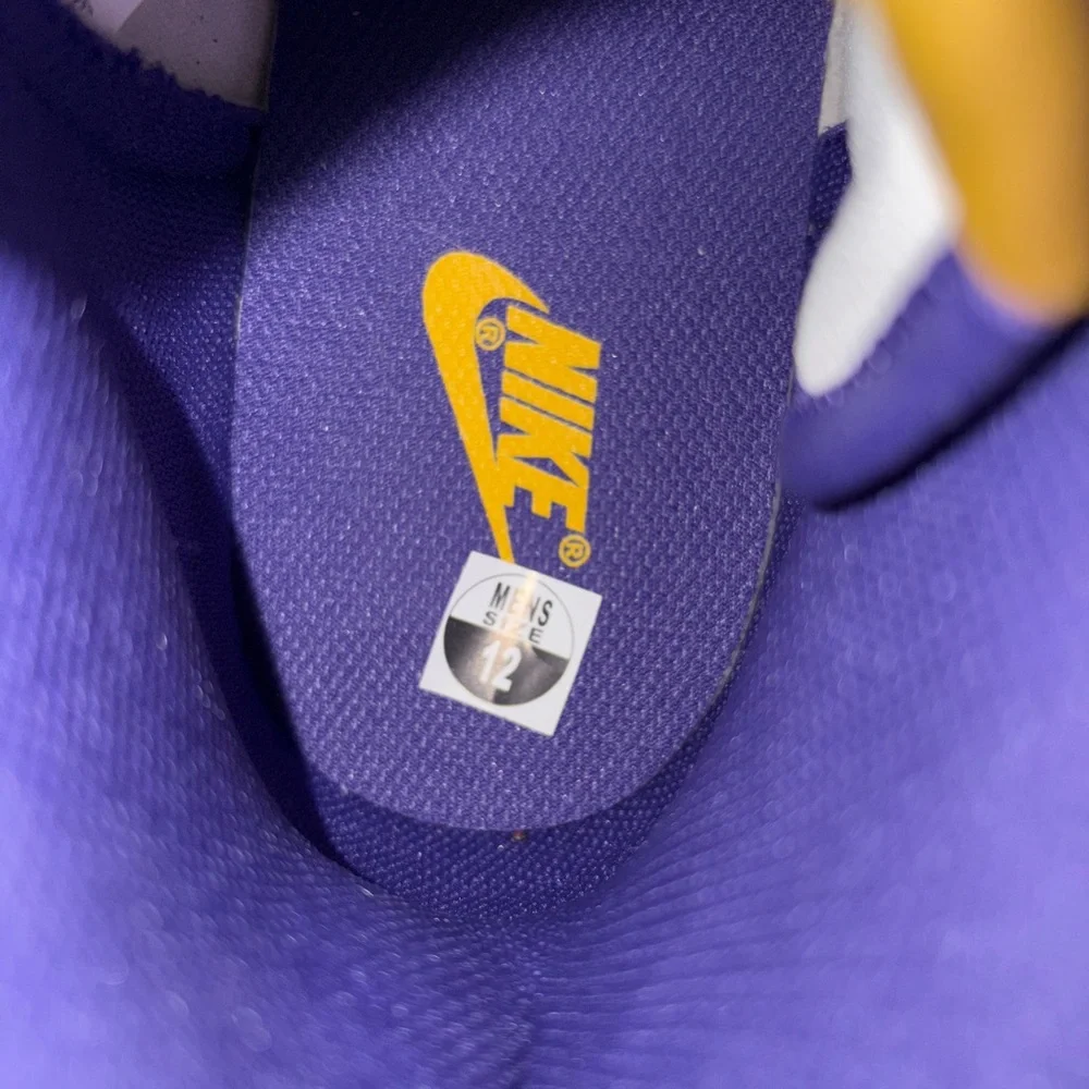 Mens Nike Lakers High Dunks - Picture 8 of 8
